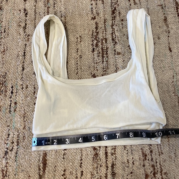 SKIMS summer mesh scoop bra bone s - Picture 2 of 10